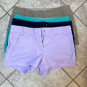 Lot of J Crew Chino Shorts